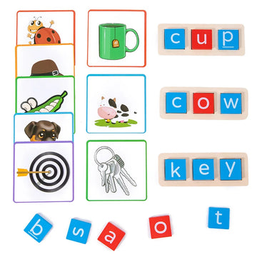 CVC Letter Spelling Flash Cards