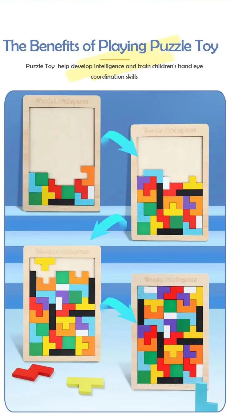Wooden Blocks Jigsaw Puzzle