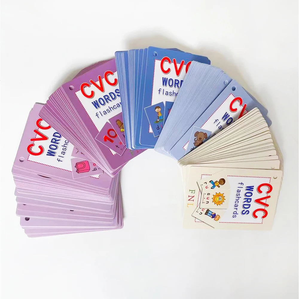CVC Words Flashcards Set