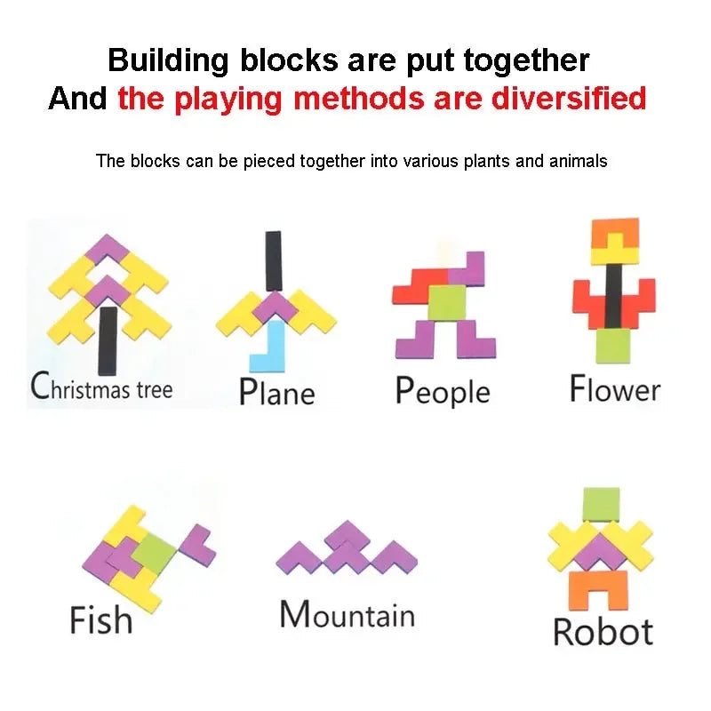 Wooden Blocks Jigsaw Puzzle