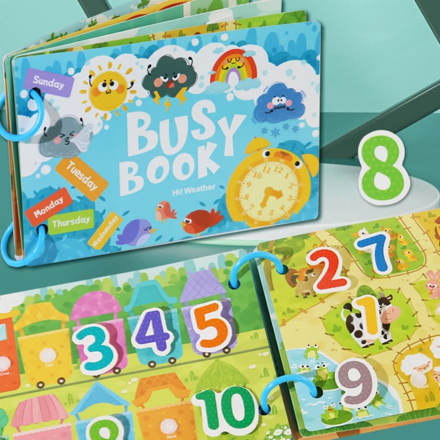 Early Education Busy Book