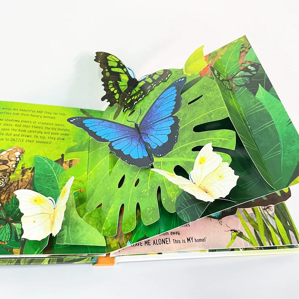 Pop-Up Butterflies English Book