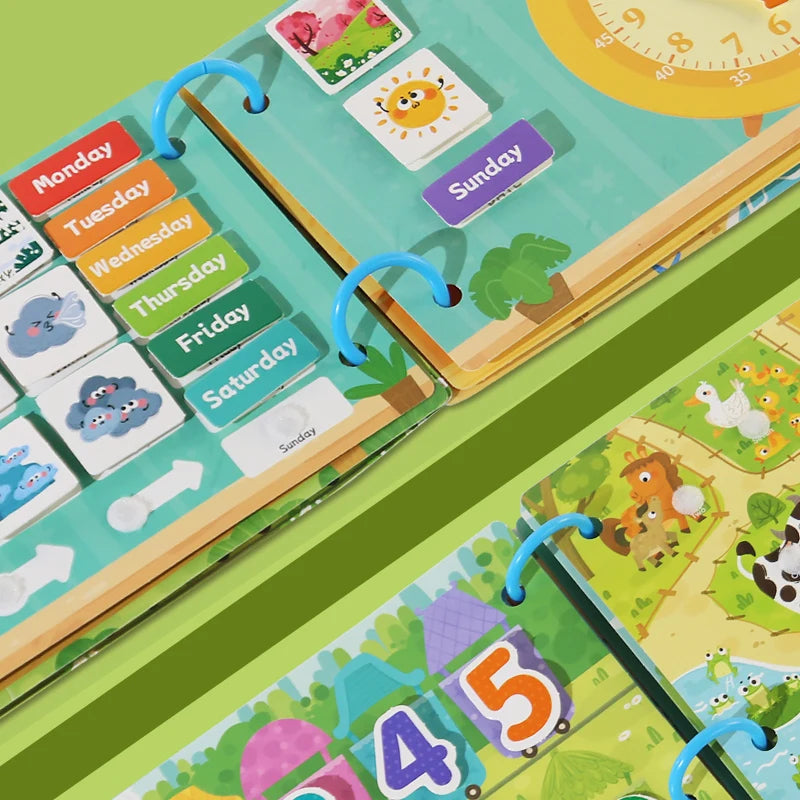 Early Education Busy Book