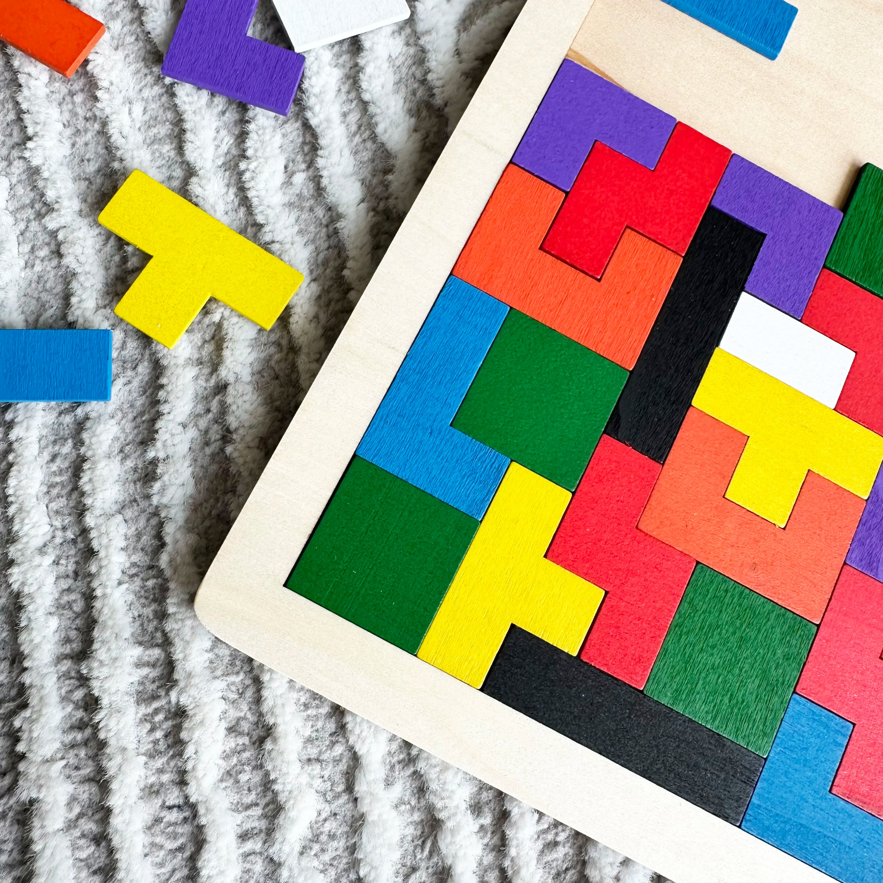 Wooden Blocks Jigsaw Puzzle