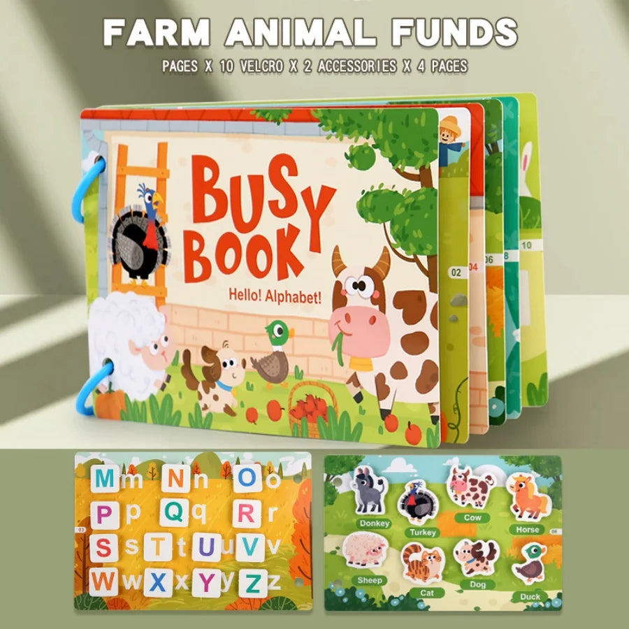 Early Education Busy Book