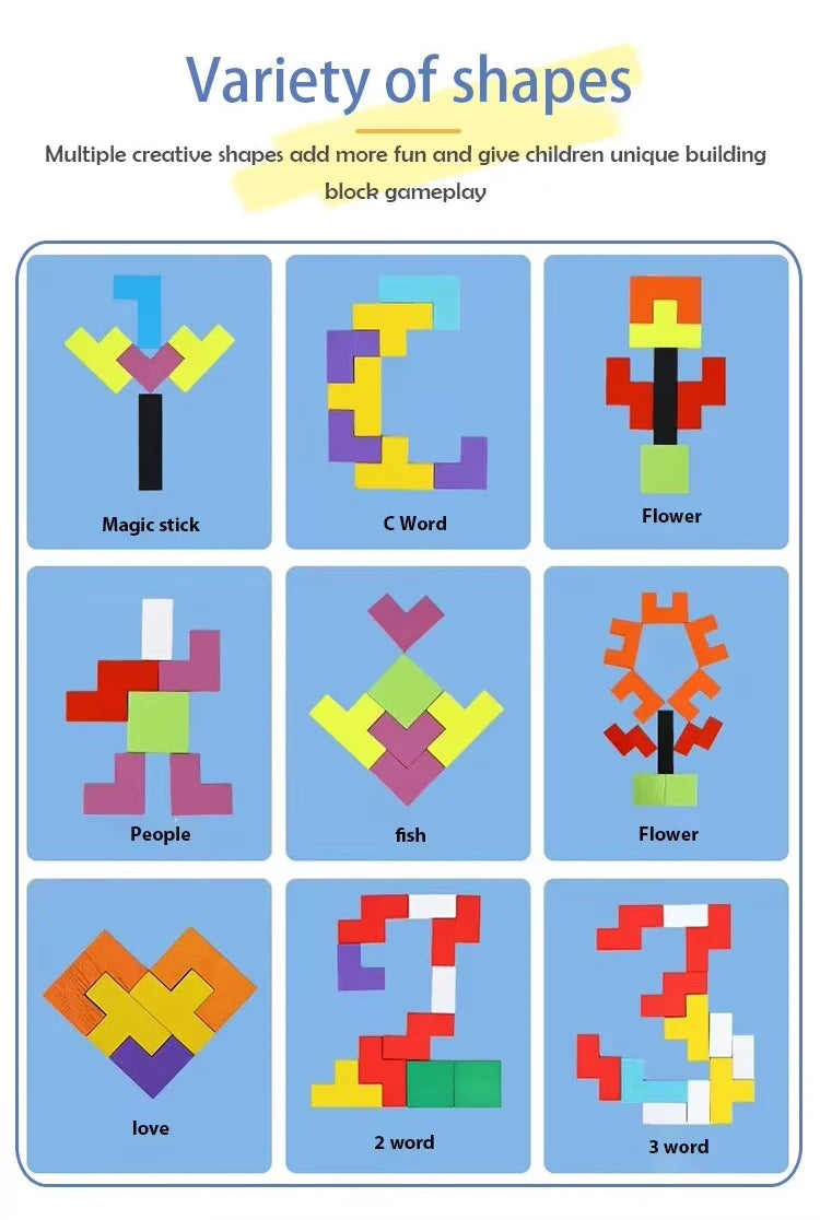 Wooden Blocks Jigsaw Puzzle