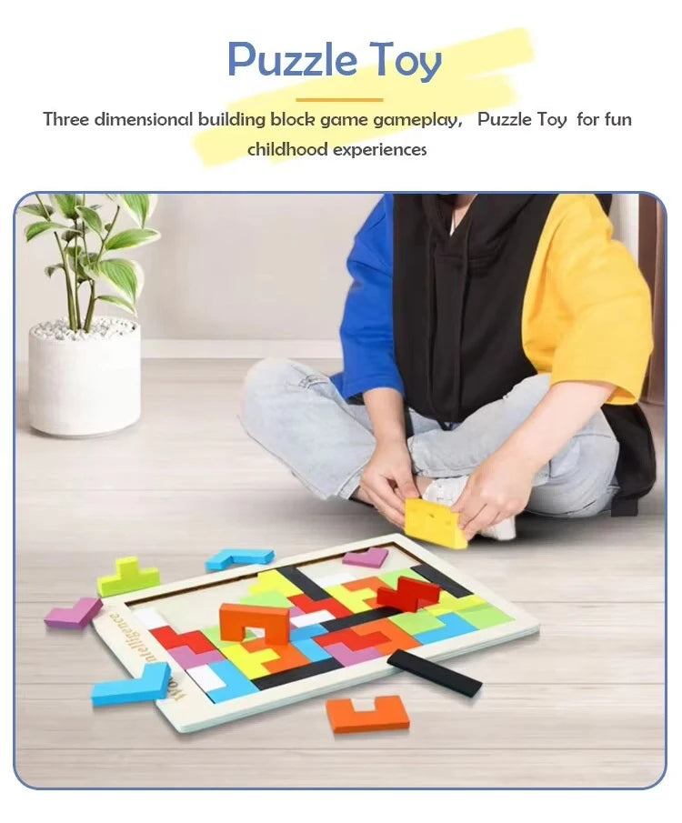 Wooden Blocks Jigsaw Puzzle