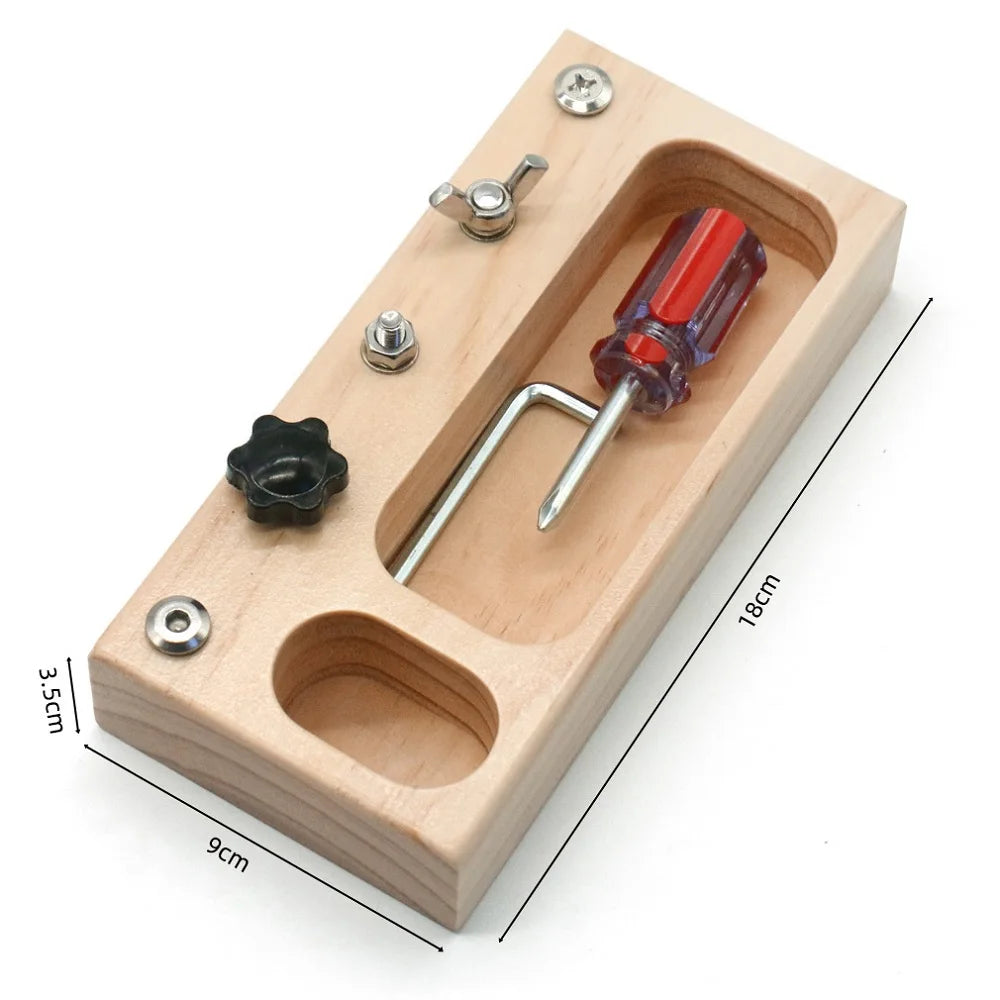 Screw Bolt Busy Board Set