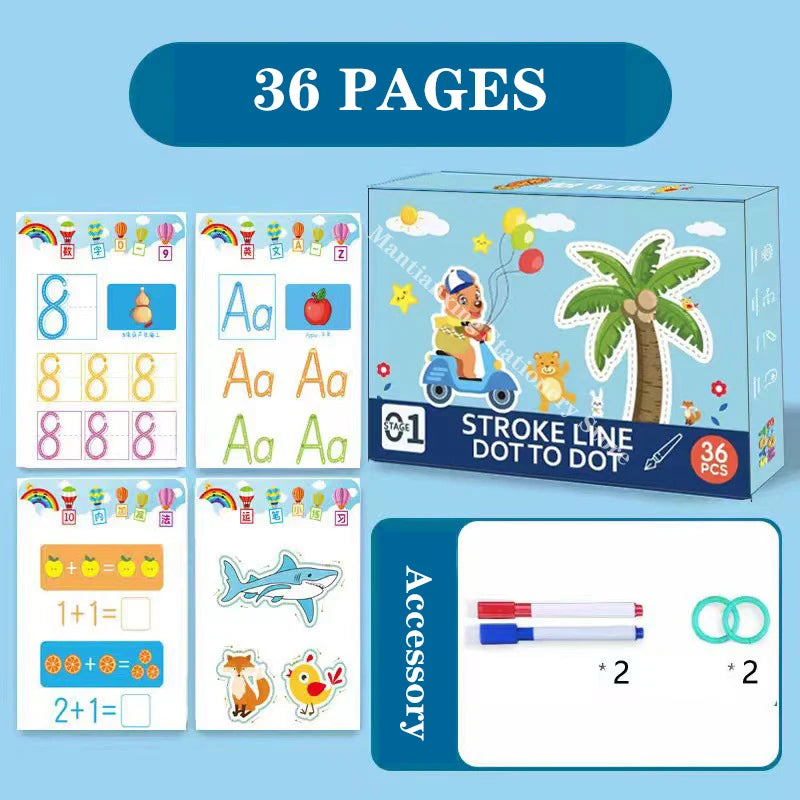 Reusable Magic Tracing Book
