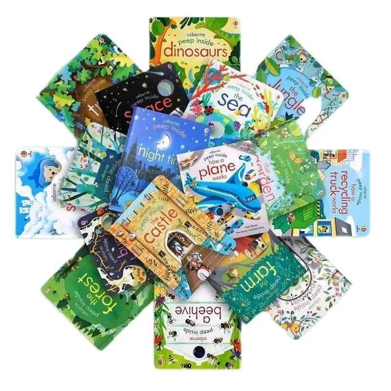 Pop-Up English Reading Books