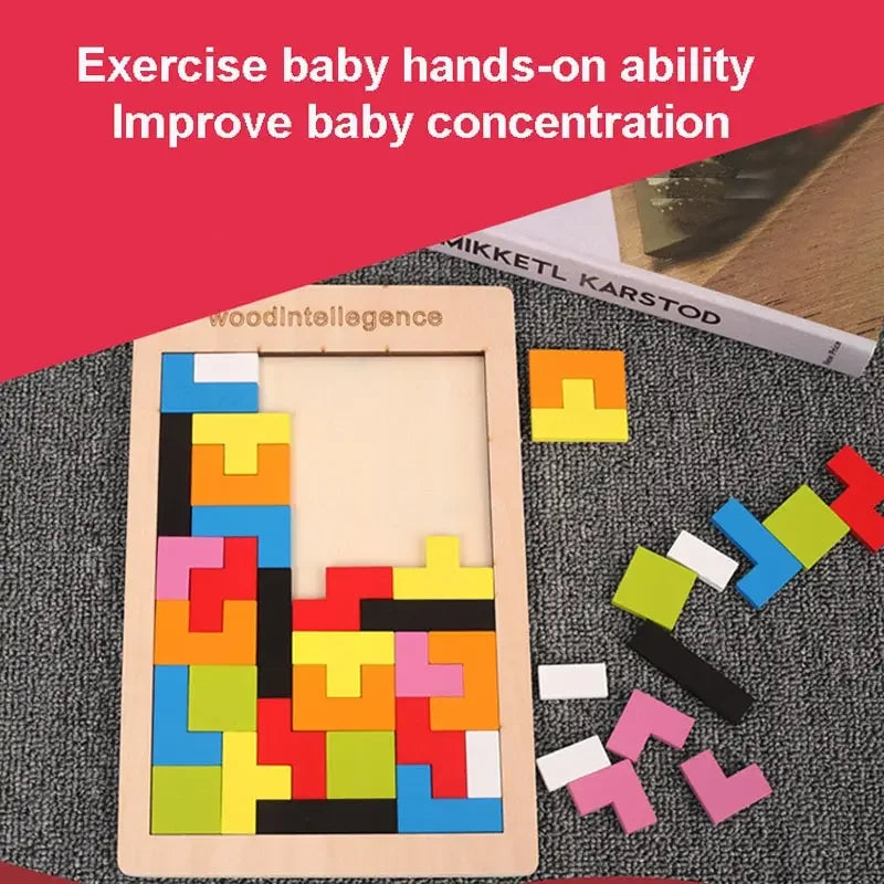 Wooden Blocks Jigsaw Puzzle