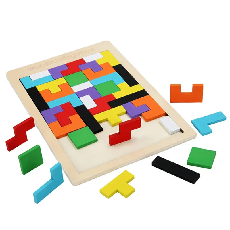 Wooden Blocks Jigsaw Puzzle