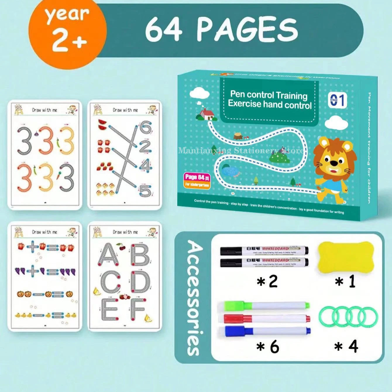 Reusable Magic Tracing Book