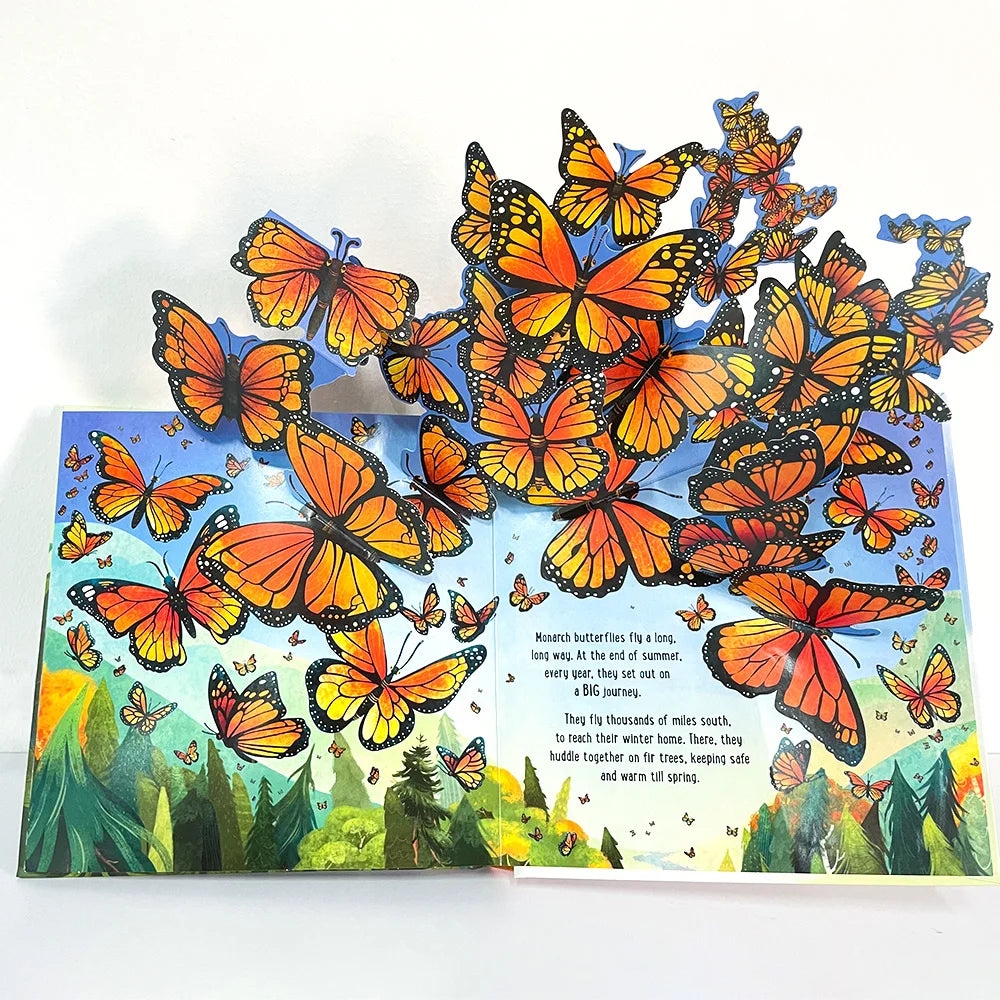 Pop-Up Butterflies English Book