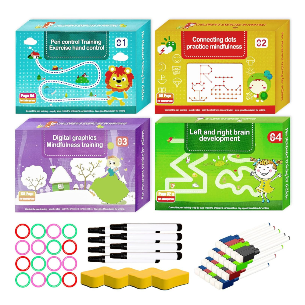 Reusable Magic Tracing Book